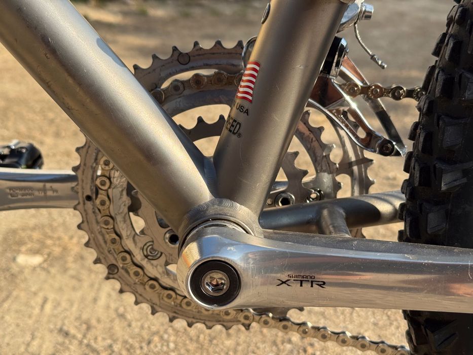 Litespeed OCOEE, 1994, Rock Shox Mag 21 SL, Full XTR M900, Syncros Ti