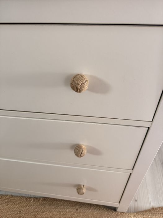 2 comodas ikea com puxadores zara home