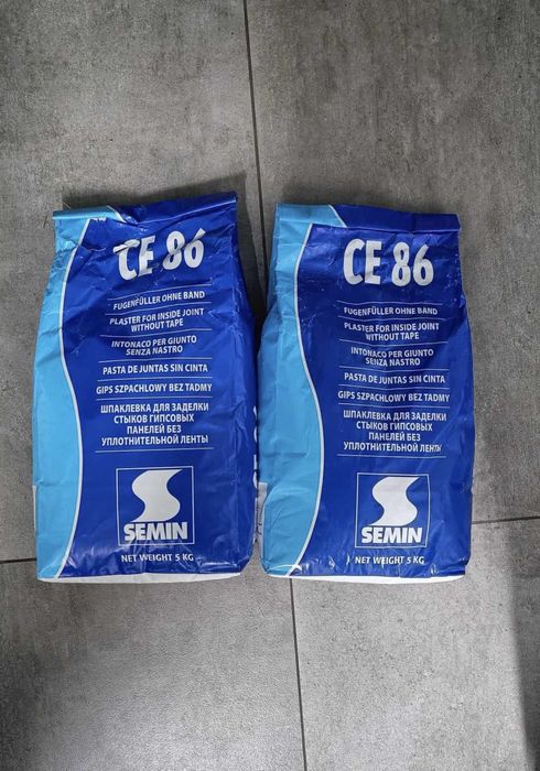 Gips szpachlowy 5kg - SEMIN CE86