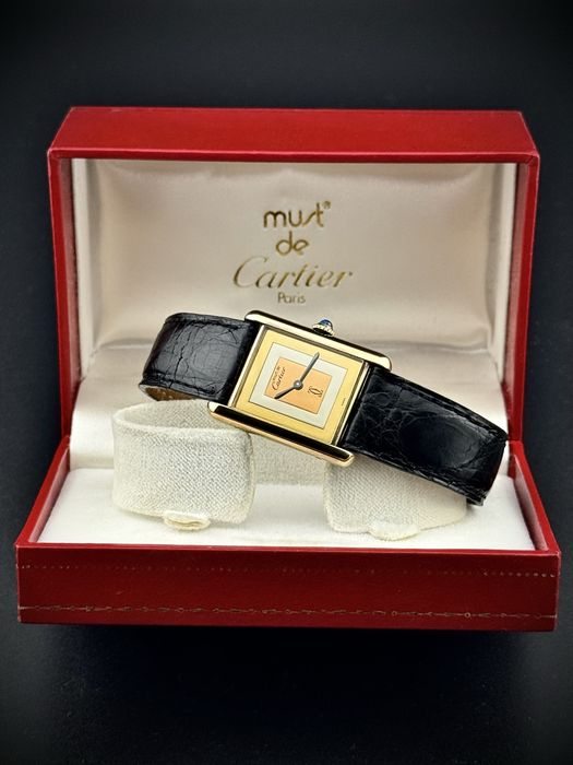 Cartier Tank Must Vermeil