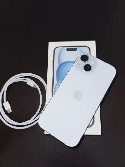 iPhone 15 128GB błękitny