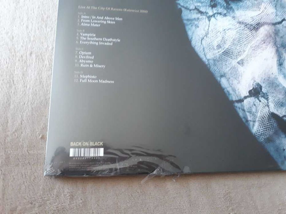 Disco Vinil duplo Lusitanian Metal de Moonspell Novo e selado