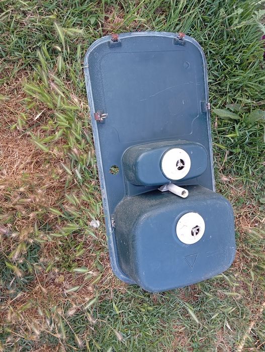 Lava louça em fibra com pia e meia