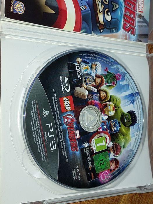 Gra na konsolę Sony PS3 Dla dzieci Gra PS3 LEGO MARVEL AVENGERS pegi 7