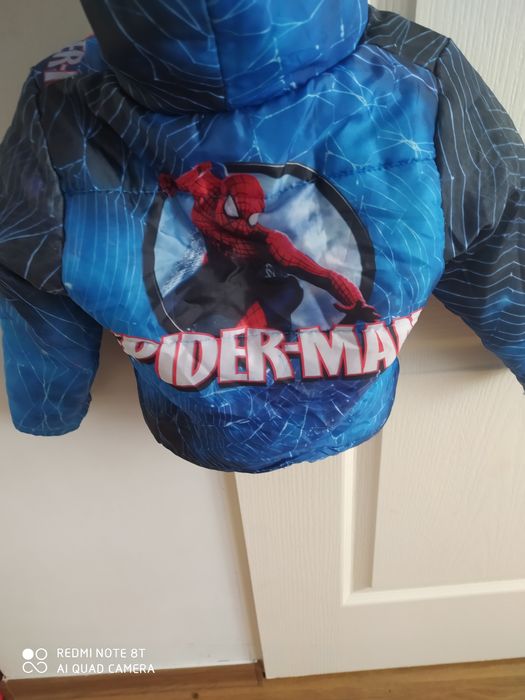 Kurtka Spiderman 92-98 jesienna