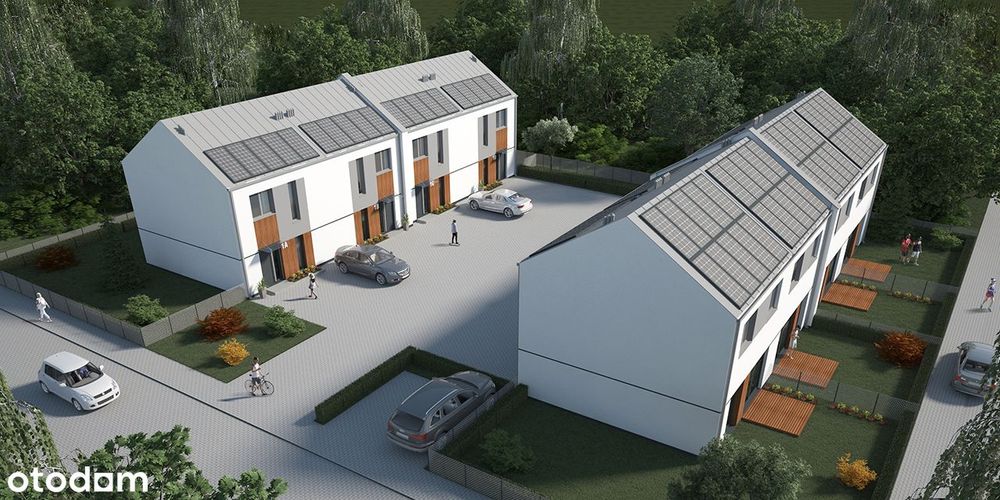 KLESZCZEWO os. Owocowa 80,8m2, ogródek, 2 miejsca postojowe, skrajny