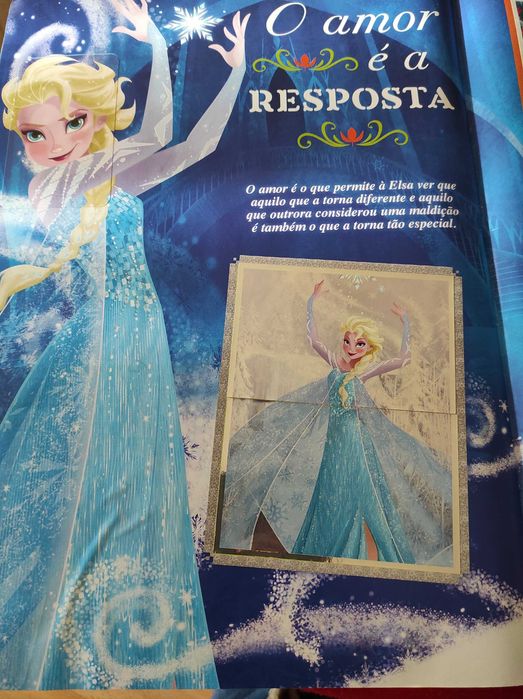 Álbum de cromos "Frozen, o reino do gelo"