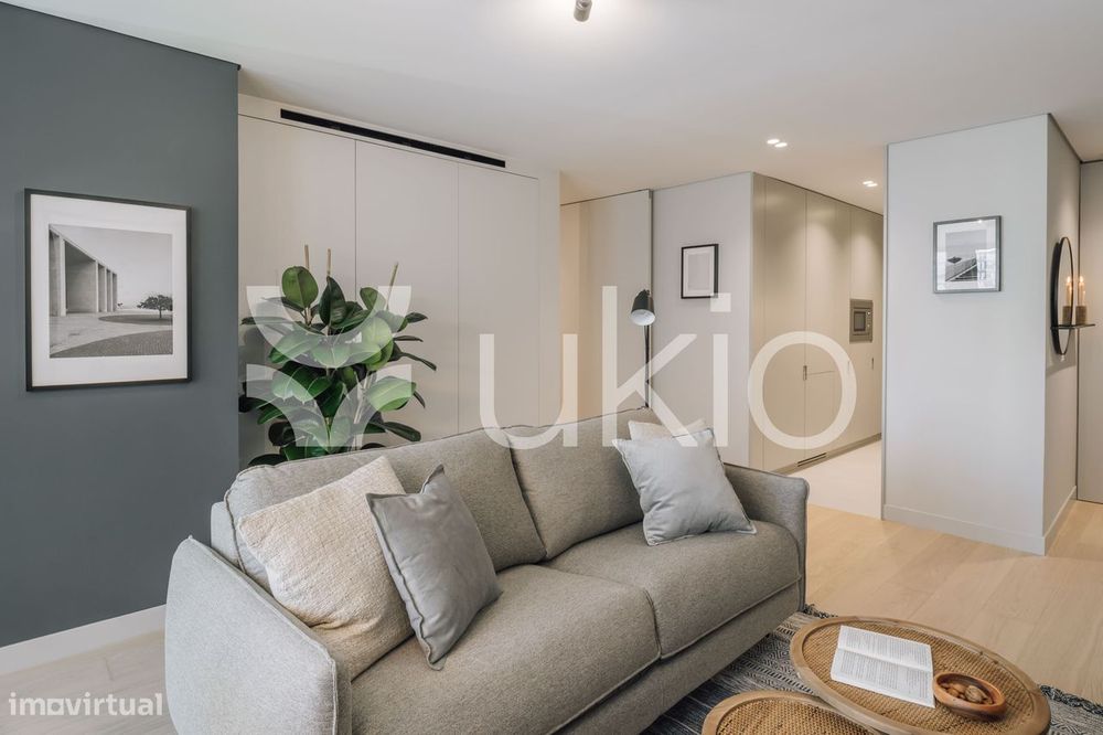 Apartamento T1 com ginásio e piscina em Entrecampos