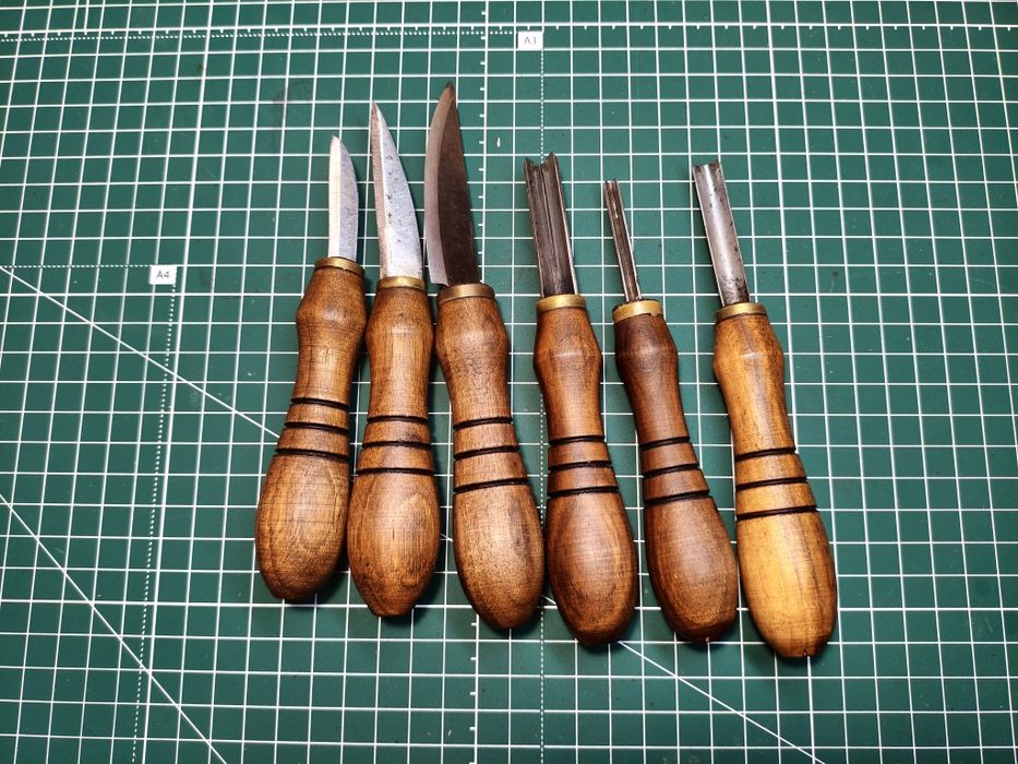 Всё для резьбы по дереву - заготовки, стамески, ножи, резцы