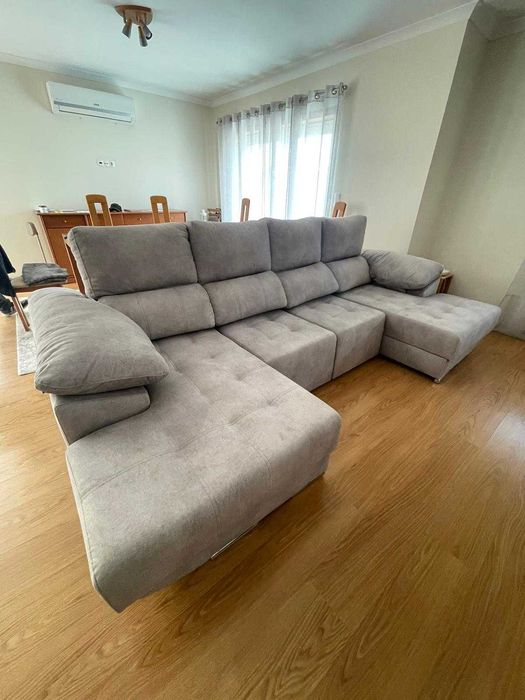 Sofá chaise longue Dupla 160x300x160
