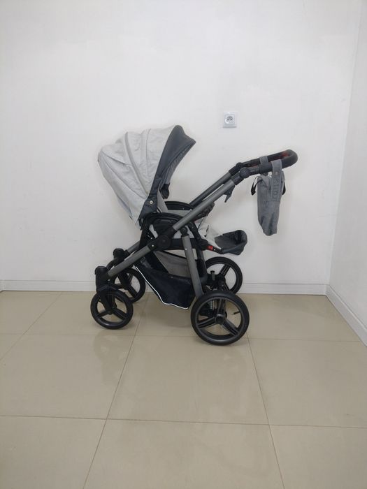 Wózek wielofunkcyjny 3w1 Bebetto Vulcano+Cybex Cloud Q
