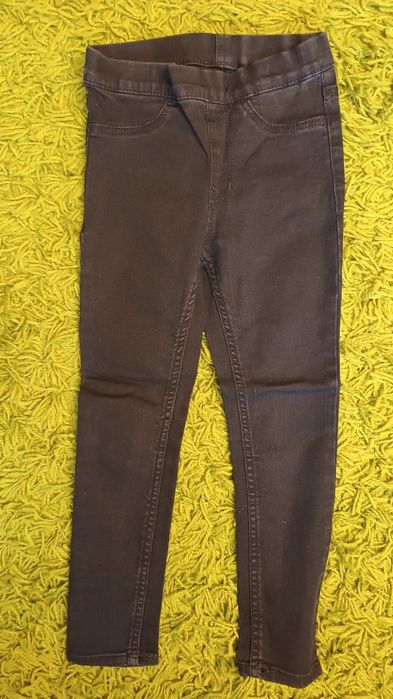 5 par spodni paka dżinsy jegginsy joggersy h&m reserved 110