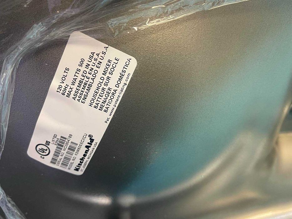 Міксер планетарний KitchenAid KSM60SECXCU 120v