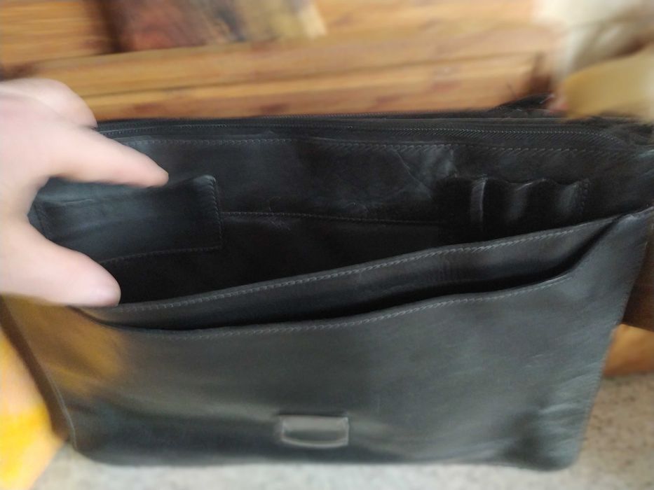 Teczka aktówka skórzana