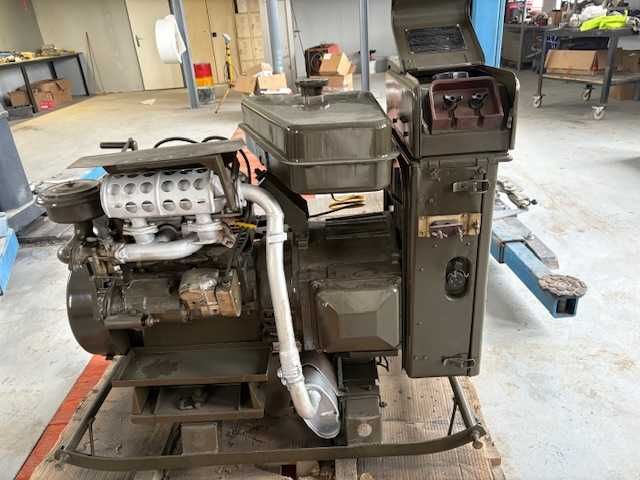 Agregat GAB-4-0/230 sprawny odrestaurowany, moc ~4 kVA, 230 V