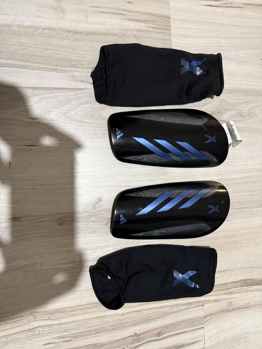 Ochraniacze adidas X Crazyfast League - Czarny