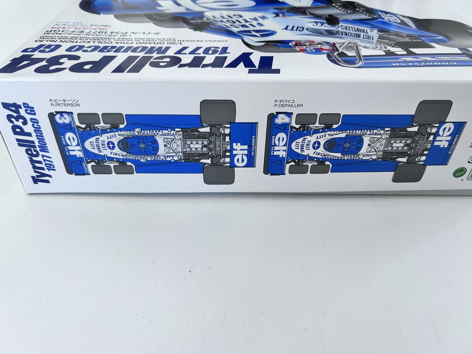 Samochód Bolid Formuła 1 Tyrrell P34 Monaco GP Tamiya 20053