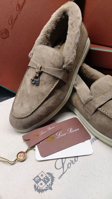 Розпродаю останні розміри.Зимове взуття - Лофери Loro Piana .