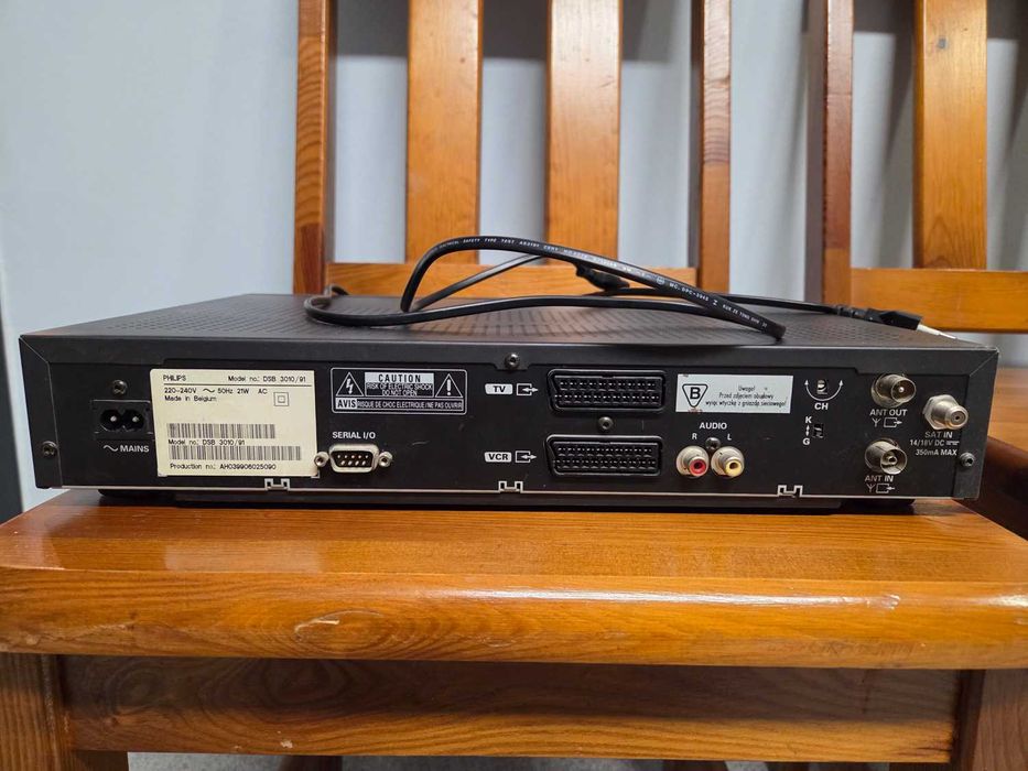 Philips DSB 3010/91 – dekoder / tuner satelitarny, sprawny, używany