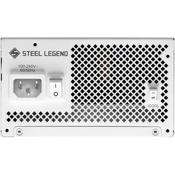 Блок живлення для ПК ASRock Steel Legend White 1000W (SL-1000GW)