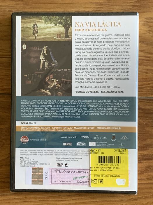 Na Via Láctea - Emir Kusturica - dvd - Selado