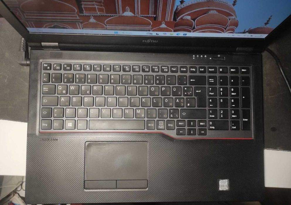 Ноутбук для работи Fujitsu E5510 i5-10210U 16GB SSD128Gb
