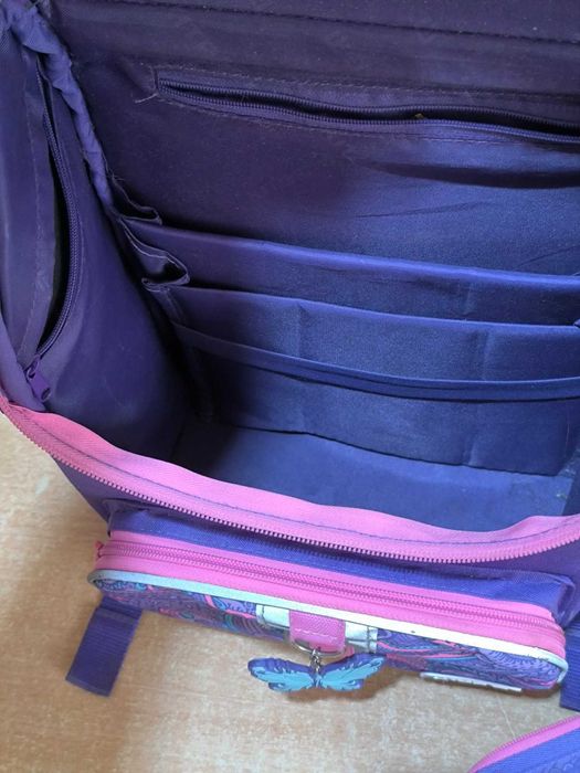 Шкільний каркасний рюкзак Kite 501 Flowery портфель