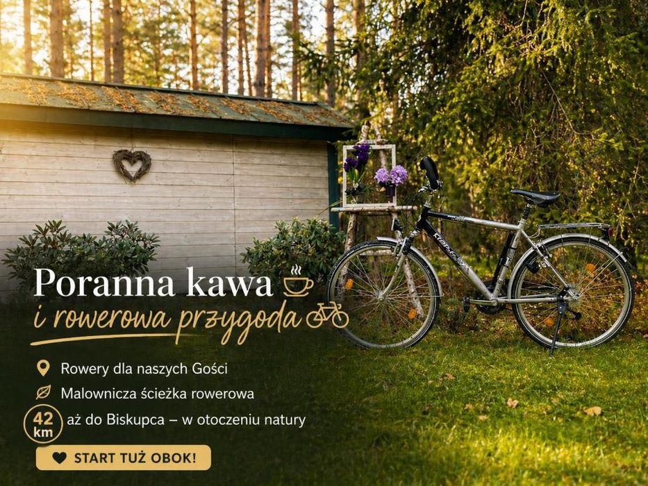 Mazury | domek premium | las, jezioro, cisza