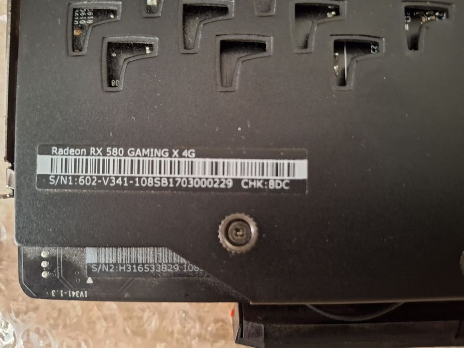 Видеокарта rx 580 4gb
