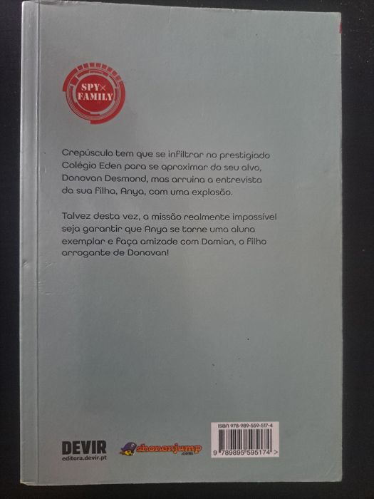Livro Spy × family 2