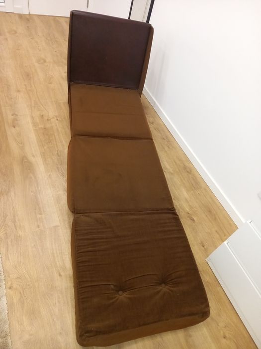 Sofá Cambalhota Castanho