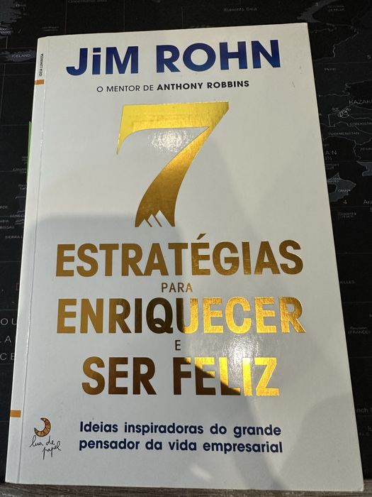 Jom Rohn - 7 estratégias para ENRIQUECER e SER FELIZ - livro