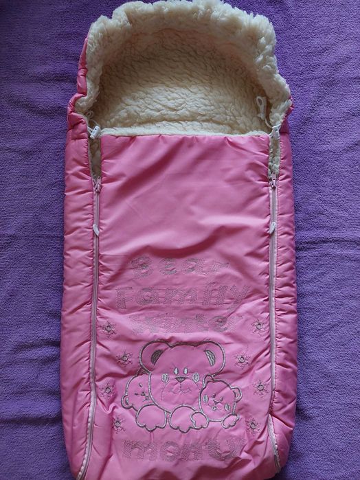 Конверт хутряний в коляску чи санки