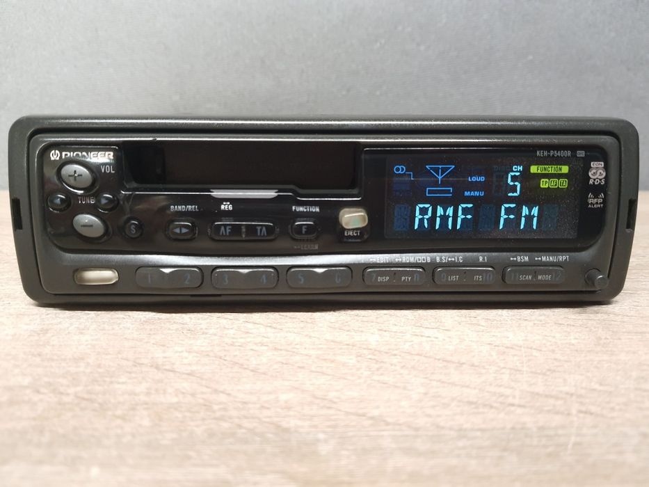Radio samochodowe PIONEER KEH-P5400R Kaseta RDS Klasyk BMW Mercedes Retro Oldtimer Kolekcjonerskie