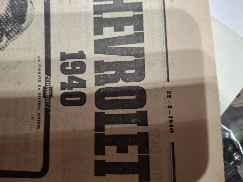 Tenis Sanjo rara publicidade 1940 jornal!