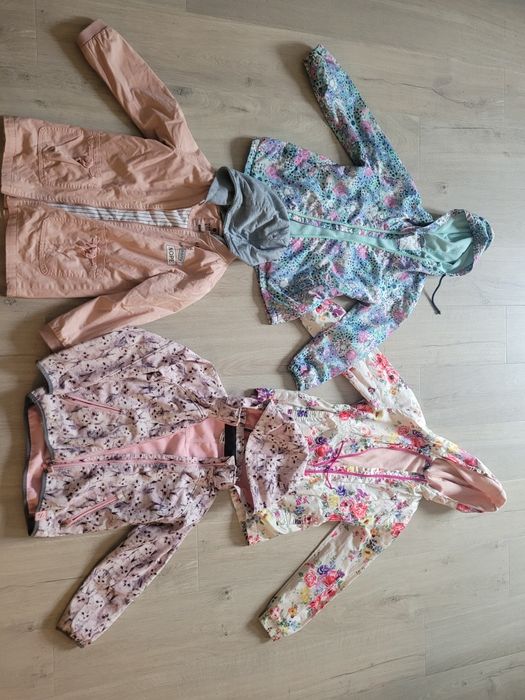 Kurtka reserved h&m parka plaszcz przeciwdeszczowy softshell 128-134