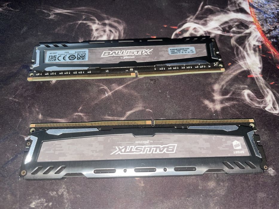 Pamięć RAM  Ballistix 2x 8GB DDR4, 3000mhz, 16gb