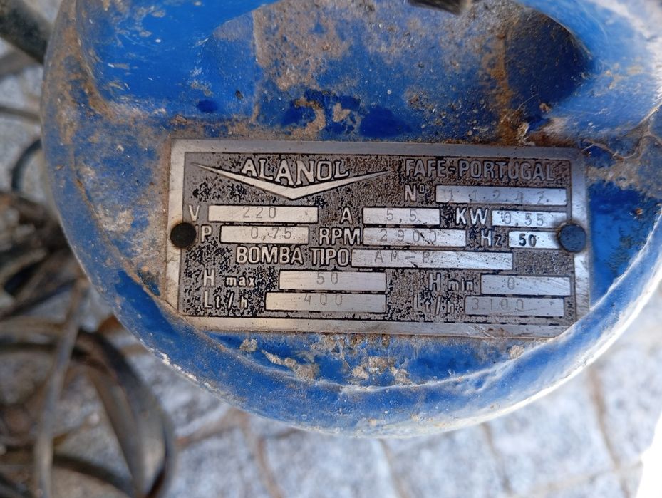 Bomba de tirar água