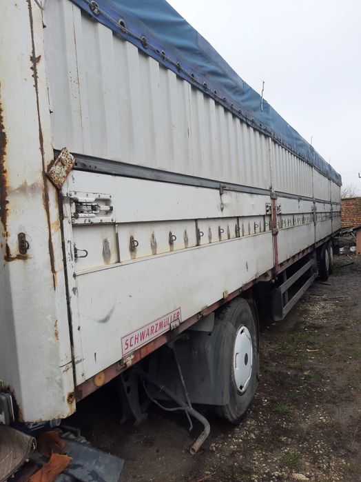 Даф хф 95, напівпричіп саф інтракс