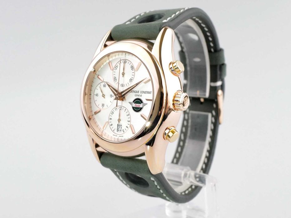 Frederique Constant Vintage Rally Healey Chronograph 18K Rose Gold Limited Edition 42