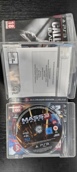 Conjunto de 3 jogos PlayStation 3+5 cds danificados
