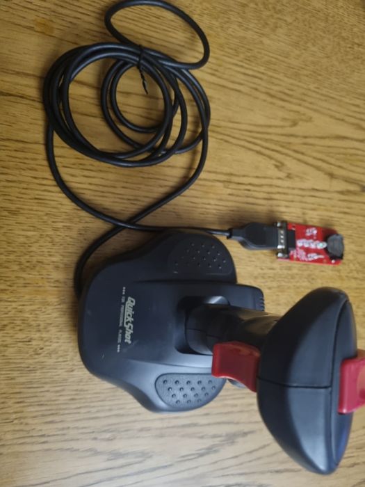 Retro joystick Quickshot Python Atari Commodore Amstrad Sega qs-130f