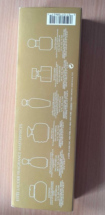 Luksusowe oryginalne perfumy Estee Lauder zestaw 6 flakoników