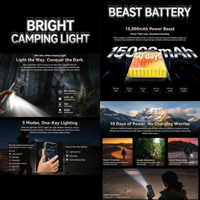 Oscal Pilot  5G 8GB/256GB IP69K 2.2GHz