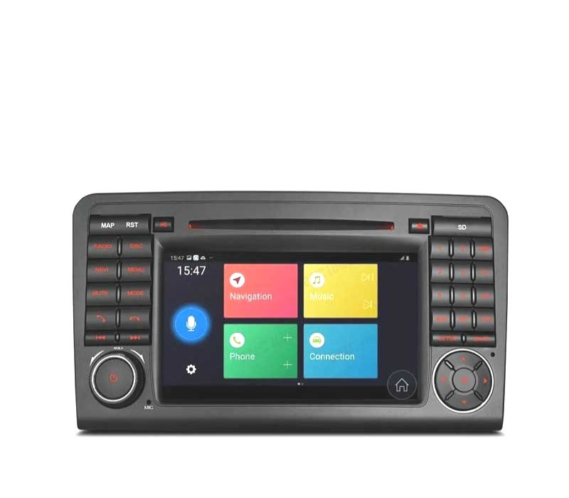 AUTO RÁDIO ANDROID 10 PARA MERCEDES QUAD CORE MULTIMEDIA DVD GPS