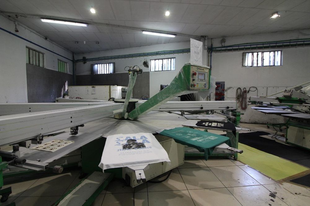 Maquina de estampar 6 cores