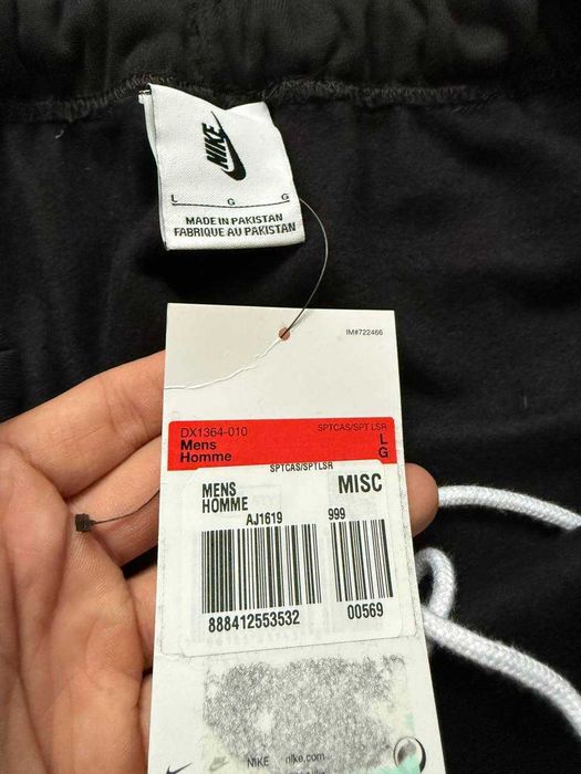 ОРИГІНАЛ! Штани Nike Solo Swoosh Fleece Pants M L XL XXL | DX1364-010