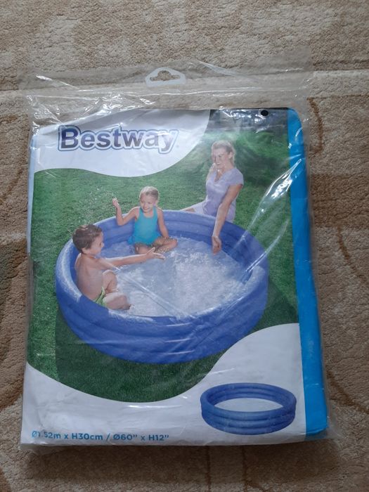 Nowy duży dmuchany basen dla dzieci Bestway