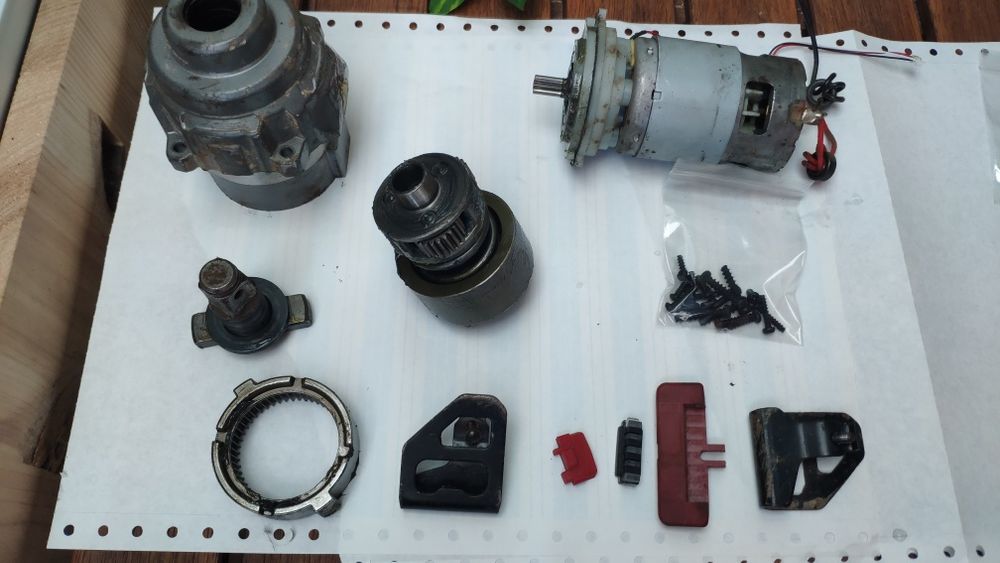 Parkside PEÇAS pistola chave de impacto PASSK 20-LI B2 PEÇAS