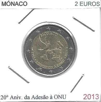 Mónaco- - - - - Moedas Comemorativas de 2 Euros